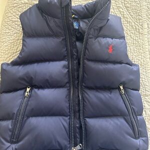 Polo by Ralph Lauren Dark Blue Puffer Vest